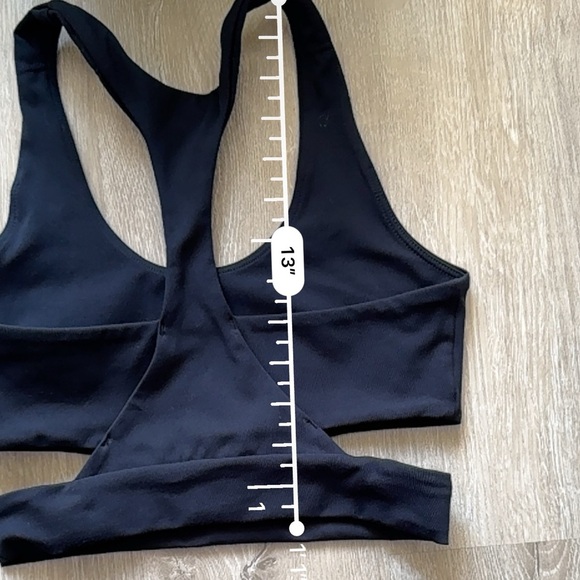 WELLBEING + BEINGWELL MoveWell Merlo Sports Bra Black Revolve - Picture 3 of 5